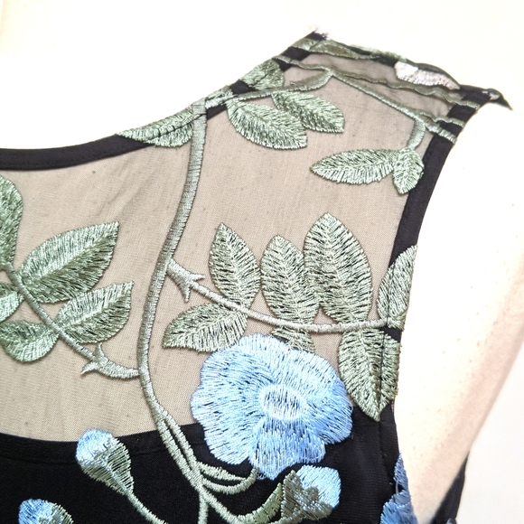 Calvin Klein Embroidered Dress - Picture 9 of 11